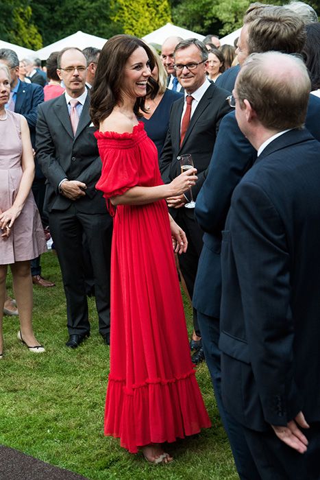 kate garden party red