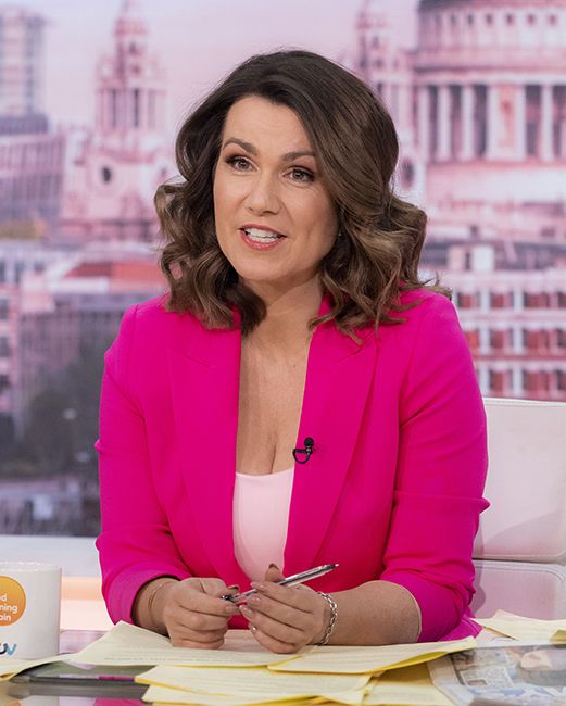 Susanna Reid in pink blazer