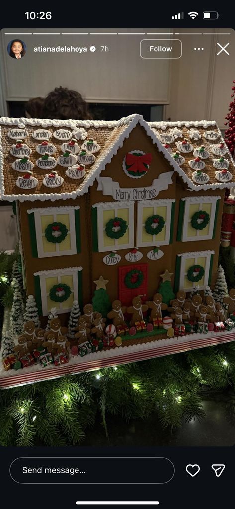 Kardashian gingerbread house in 2025 