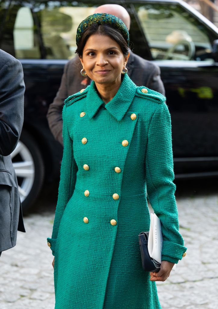 Akshata Murty, wife of Prime Minister Rishi Sunak, attends The Invictus Games Foundation 10th Anniversary Service at St Paul's Cathedral on May 08, 2024 in London, England