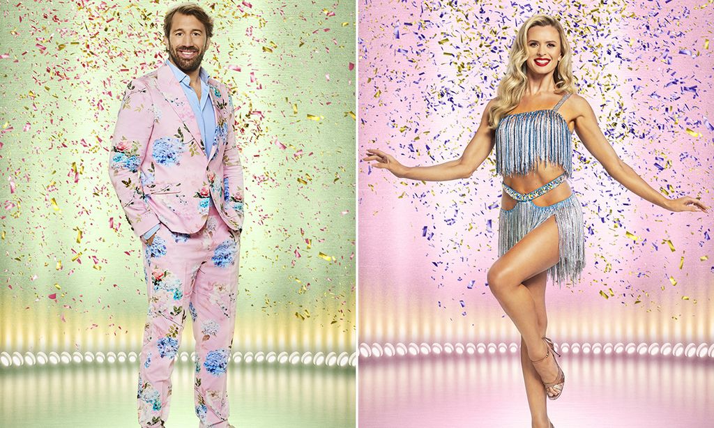 Split image of Chris Robshaw and Nadiya Bychkova