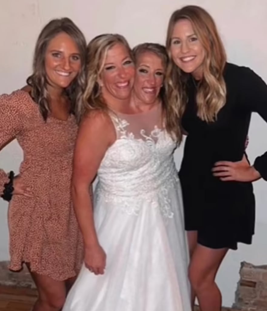 Abby and Brittany Hensel on their wedding day