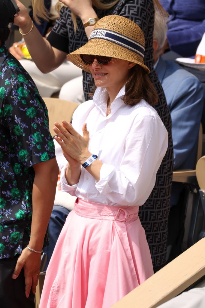 natalie portman in outfit that paid homage to Dior's 'New Look' from 1947