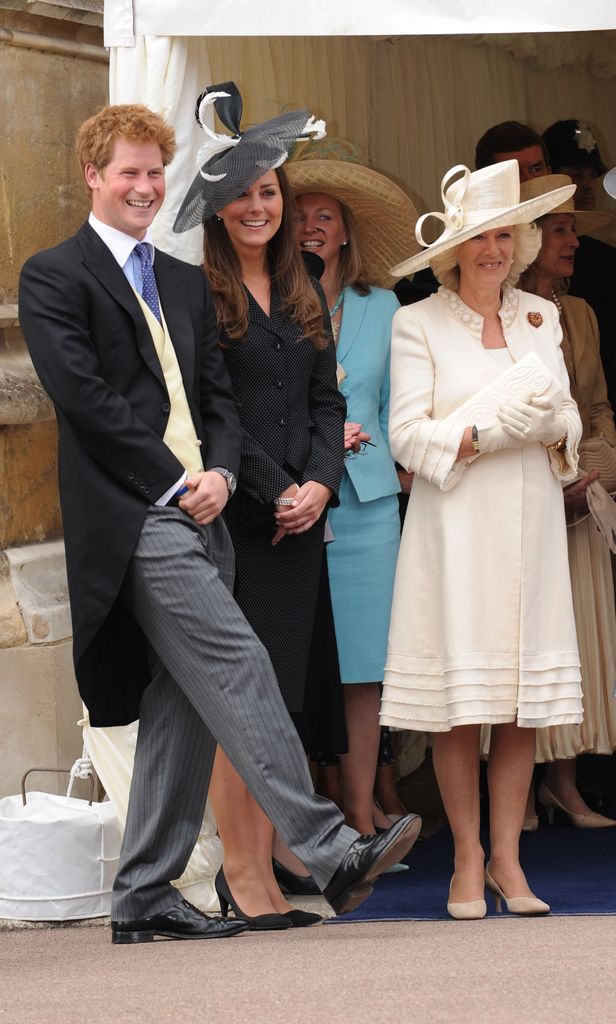 Harry, Kate and Camilla at Order of the Garter 2008