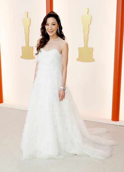 michelle yeoh oscars 2023 red carpet