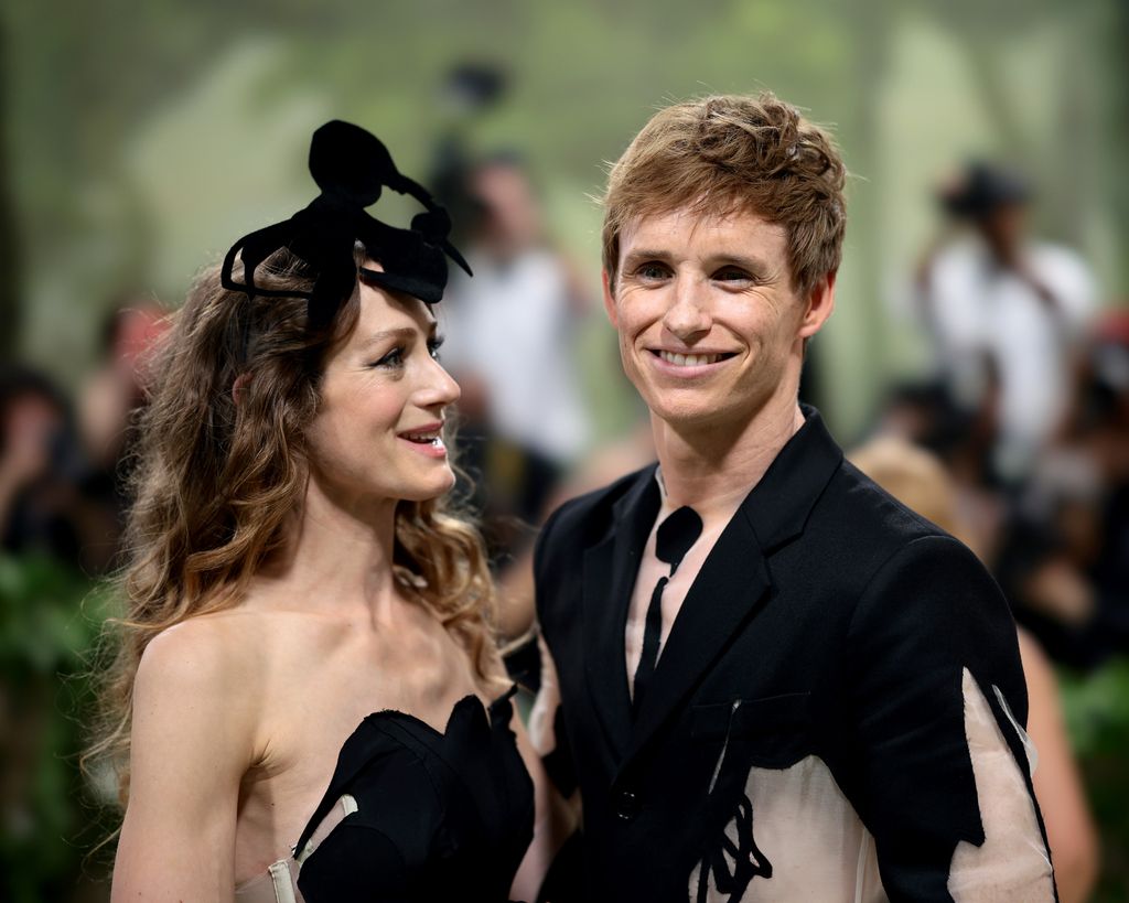 Hannah Bagshawe and Eddie Redmayne at the Met Gala