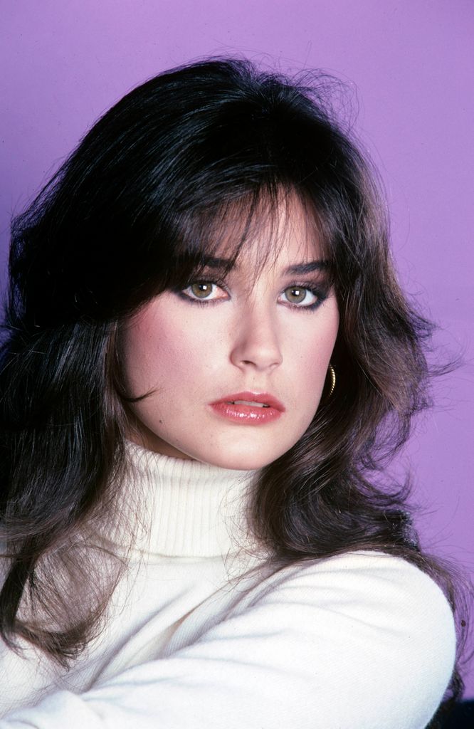 Demi Moore's headshot for General Hospital in 1981