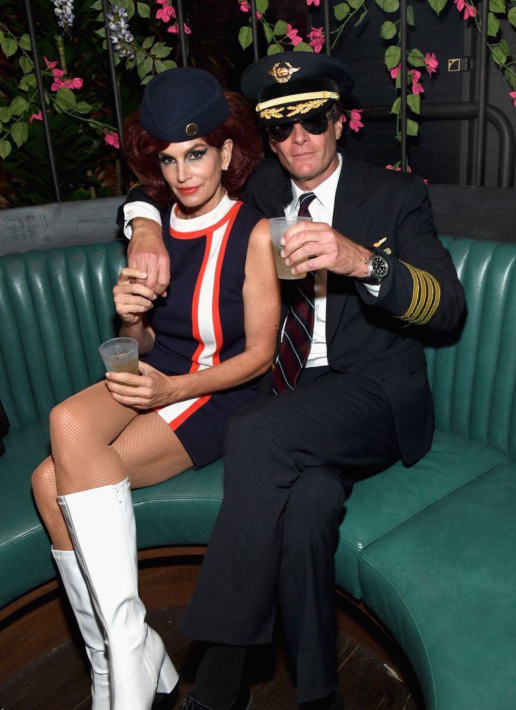 Cindy Crawford and Rande Gerber attend Casamigos Halloween party in 2018