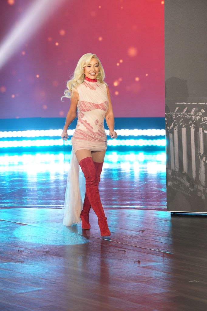 Christina Aguilera appears on "The Jennifer Hudson Show" airing December 9, 2025 in Burbank, California