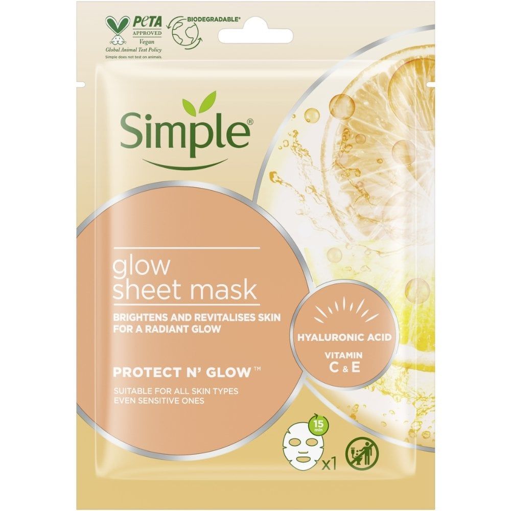 Simple Glow Sheet Mask