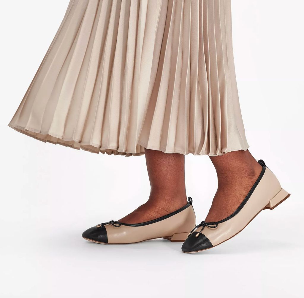 Sepatu datar balet clarks 'ubree15 poppy'