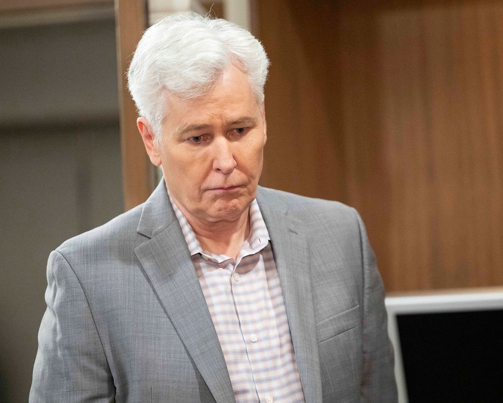 MICHAEL E. KNIGHT IN A SCENE FROM GENERAL HOSPITAL