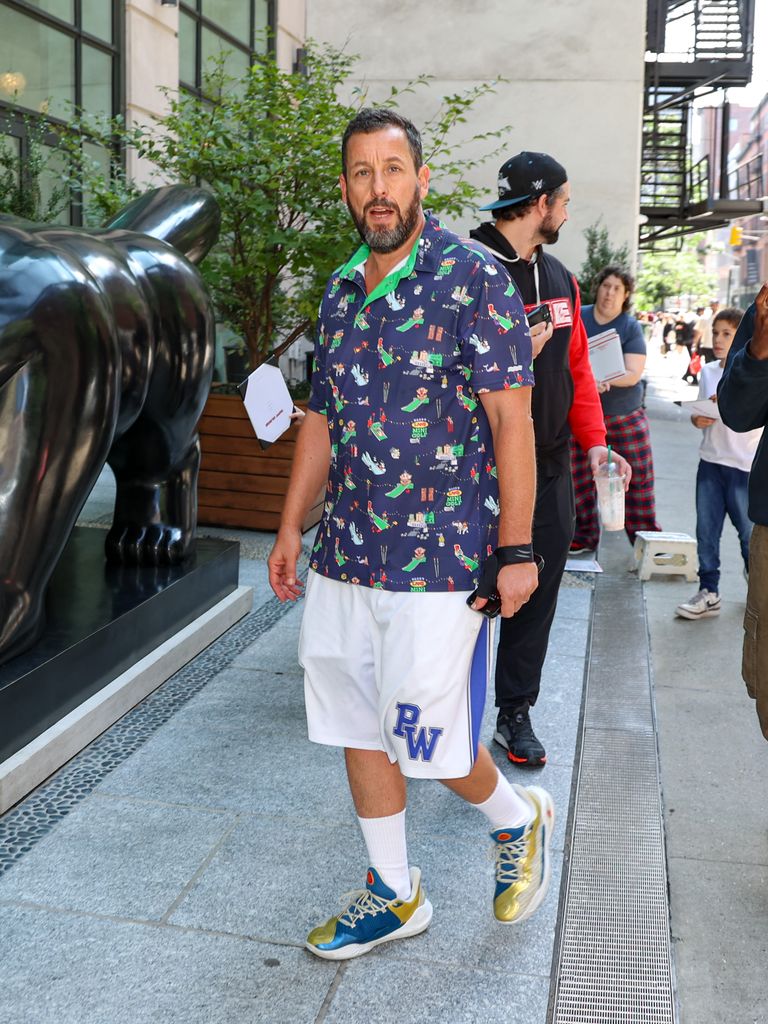 adam sandler walking in nyc