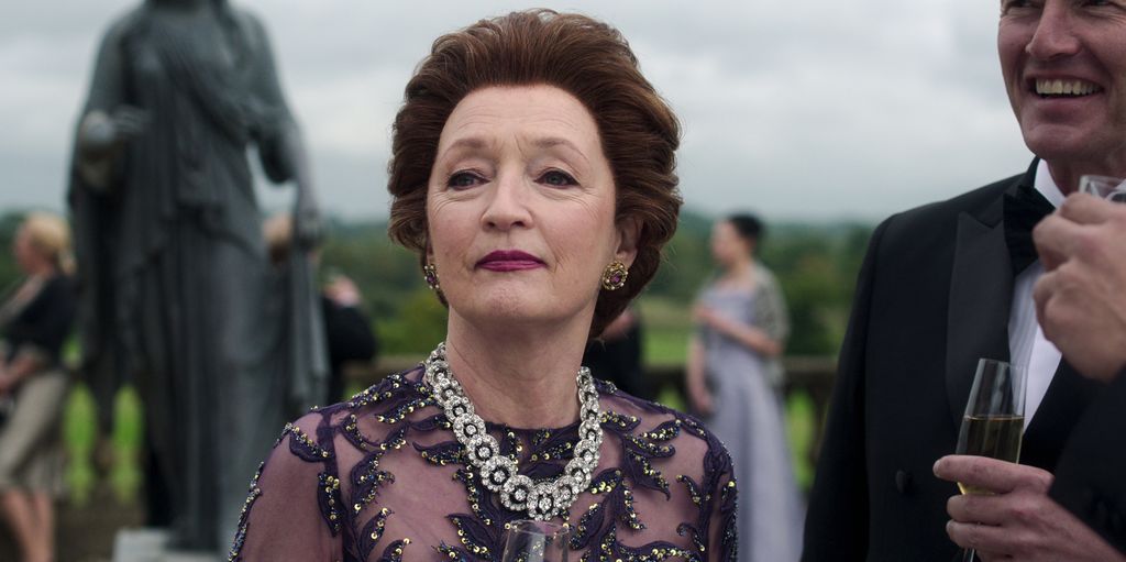 Lesley Manville as Princess Margaret in The Crown
