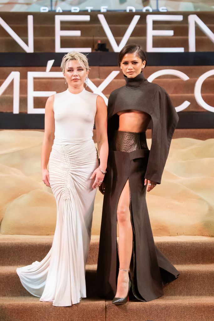 Florence Pugh and Zendaya both wore flattering 'fits for the event in Mexico City