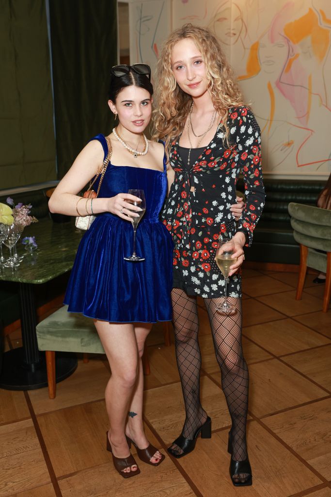 Aimee Gillingwater and Elfie Reigate attends the Dear Frances Spring launch 