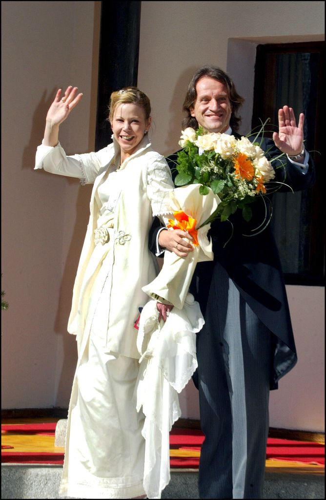 The Princess wed her Spanish explorer husband in 2002.