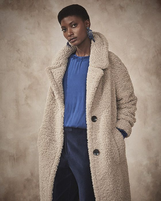 winter ms collection teddy coat