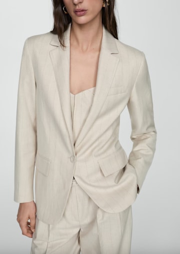 Mango pinstripe blazer