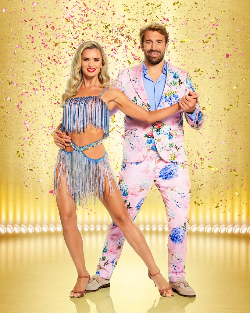Nadiya Bychkova and Chris Robshaw on Strictly Come Dancing