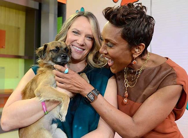 GMA's Robin Roberts reveals she's being convinced to adopt by her co-star - details | HELLO!