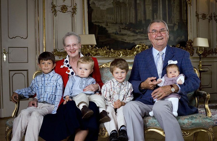 queen margrethe grandchildren all