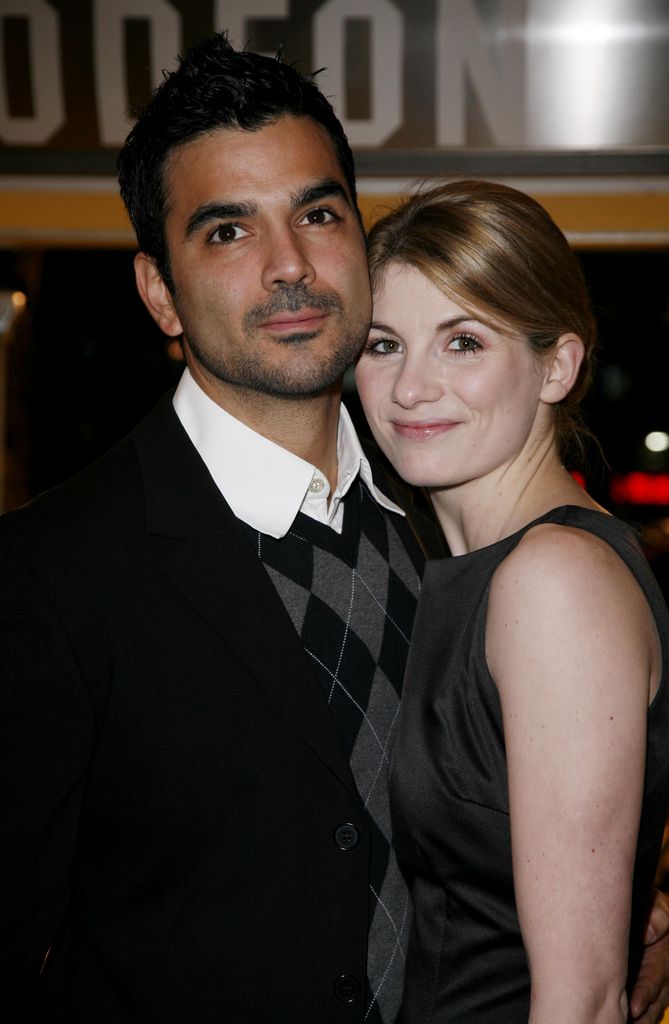 Jodie Whittaker with Christian in 2009, a year after they tied the knot