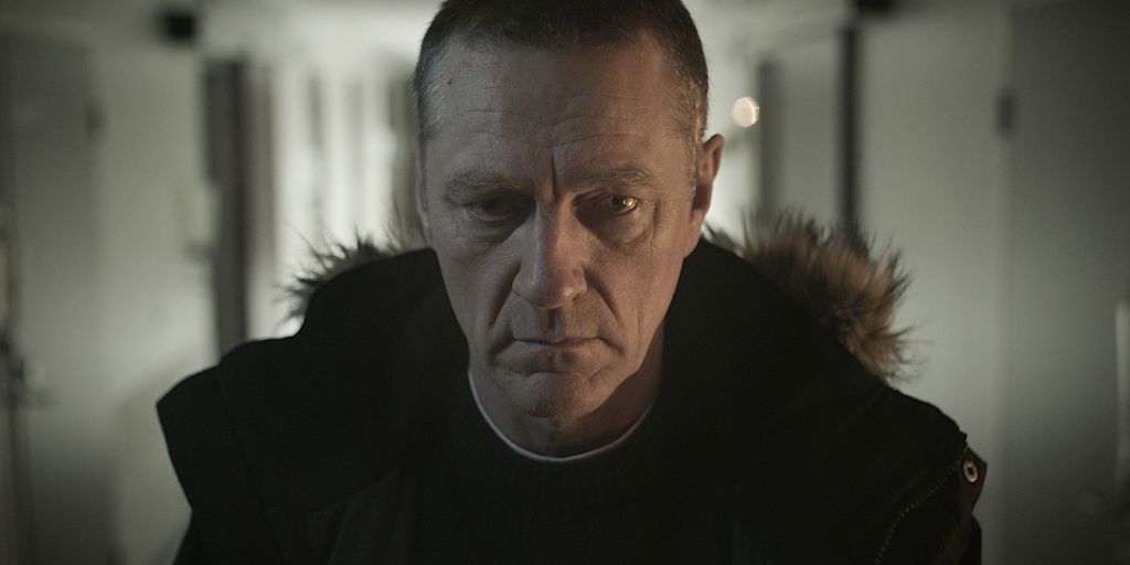 close-up of man in coat