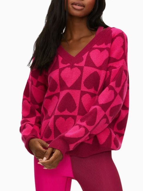 best heart sweaters at nordstrom beach riot
