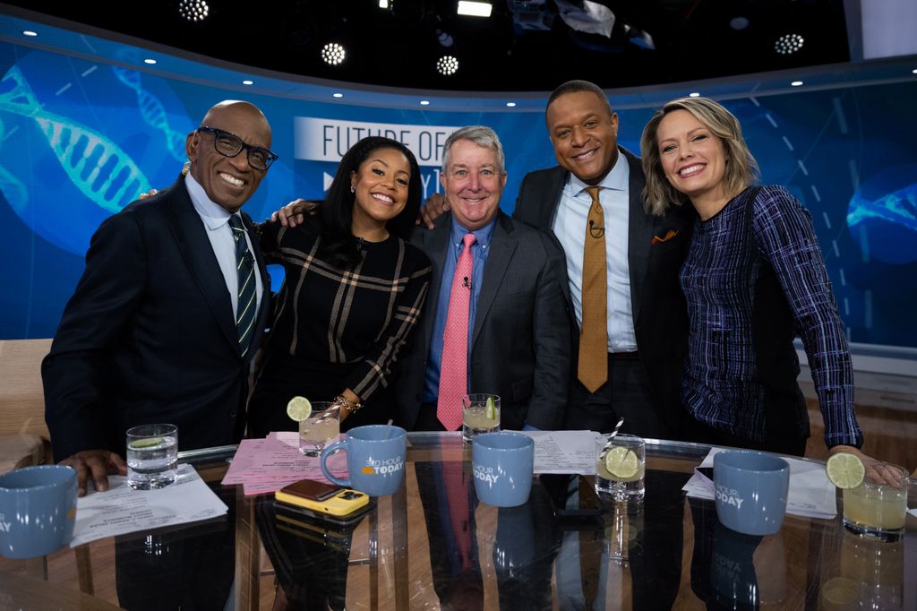 TODAY -- Pictured: Al Roker, Sheinelle Jones, Kerry Sanders, Craig Melvin and Dylan Dreyer on Tuesday, January 17, 2023