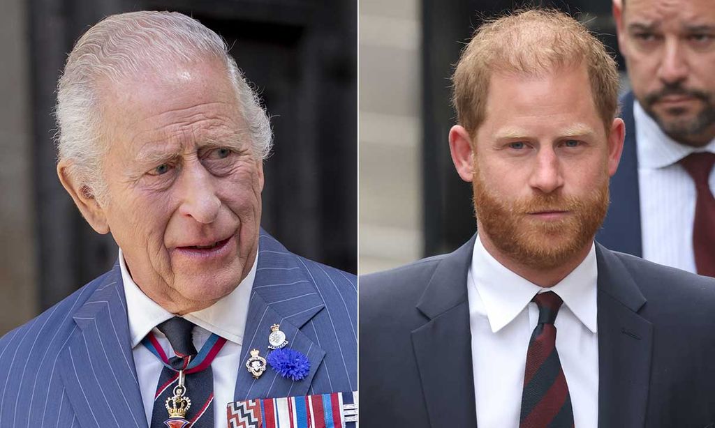 King Charles and Prince Harry