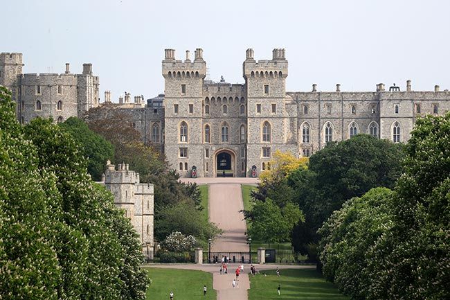Windsor Castle long walk