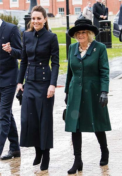 kate middleton and duchess of cornwall fab four engagement
