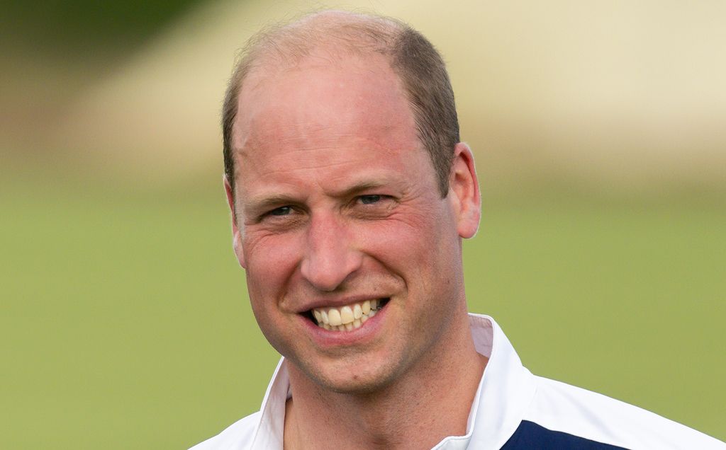 Prince William in polo uniform