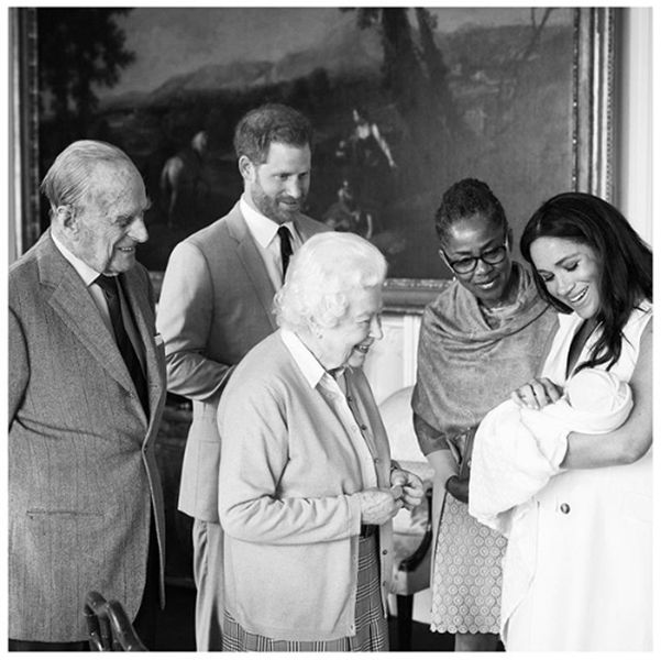 baby archie meets the queen