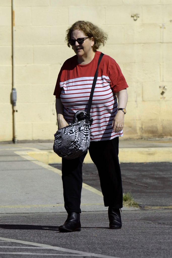 Actress Winifred Freedman, 61, was spotted enjoying a sunny afternoon in Los Angeles,
