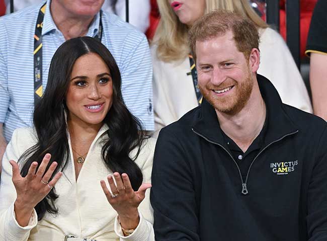 Prince Harry and Meghan Markle in the Netherlands