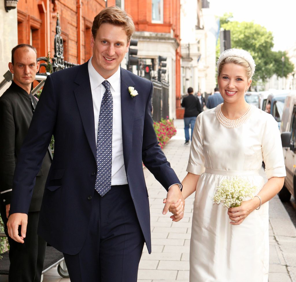 Alexander Fellowes And Alexandra Finlay's wedding in 2013