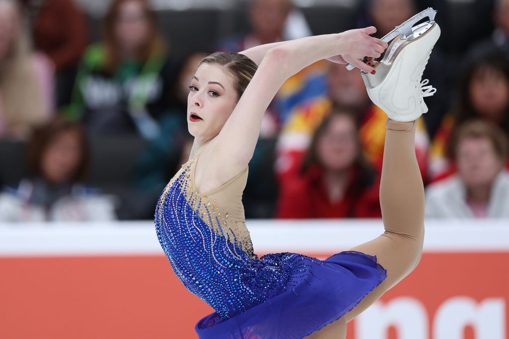 Gracie Gold skates during the Championship Women's Free Skate on day two of the 2023 TOYOTA U.S. Figure Skating Championships at SAP Center on January 27, 2023 in San Jose, California. 