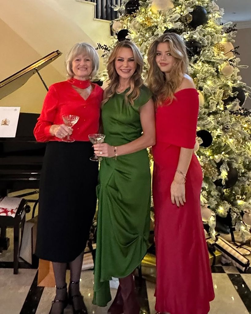 Amanda Holden with her model daughter Lexi and her mother Judith