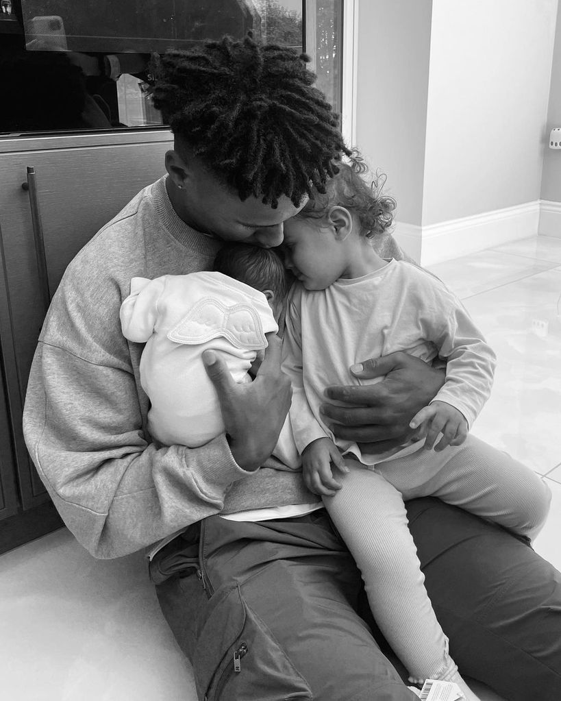 Meet Ollie Watkins two lookalike children with glamorous girlfriend ...