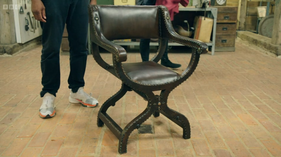 Will and Sonnaz did an incredible job of restoring the chair 