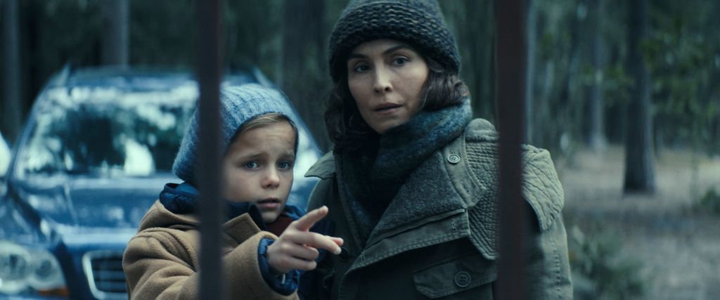 Rosie/Davina Coleman and Noomi Rapace in Constellation