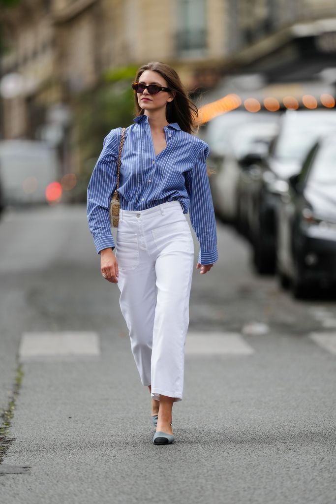 What to wear with white jeans in 2024 | HELLO!