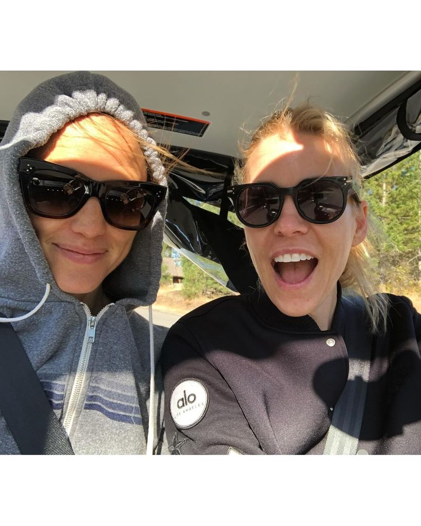 Jennifer Garner with friend Nicole King Solaka, shared on Instagram