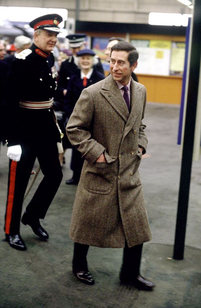 The former Prince of Wales has worn the same wool coat for over three decades