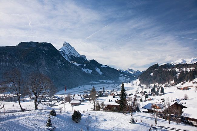 Gstaad scenery
