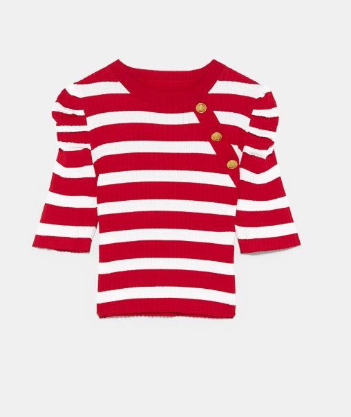 Lorraine Kelly's £19.99 striped Zara top looks perfect with her Marks