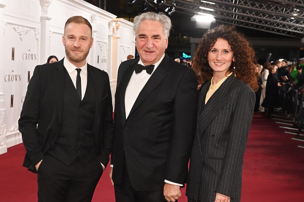 Sam Phillips standing with Jim Carter and bessie Carter