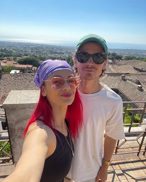 dianne buswell joe sugg loved up italy